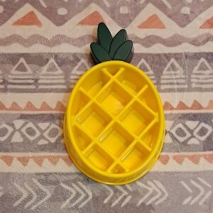 Pineapple Slow Feeder Dog Bowl
